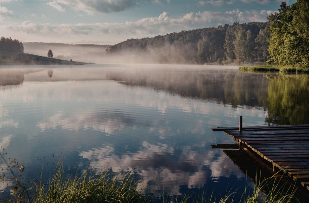 calm lake. lumara integrative health- anxiety therapy